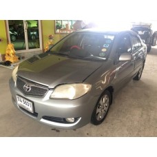 โตโยต้า วีออส ปี2007 สีเทา เครื่อง 1,500S