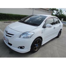 Toyota วีออส Vios ปี2009 สีขาว เกียร์ออโต้ วีออส Vios แถมฟรีประกันภัย